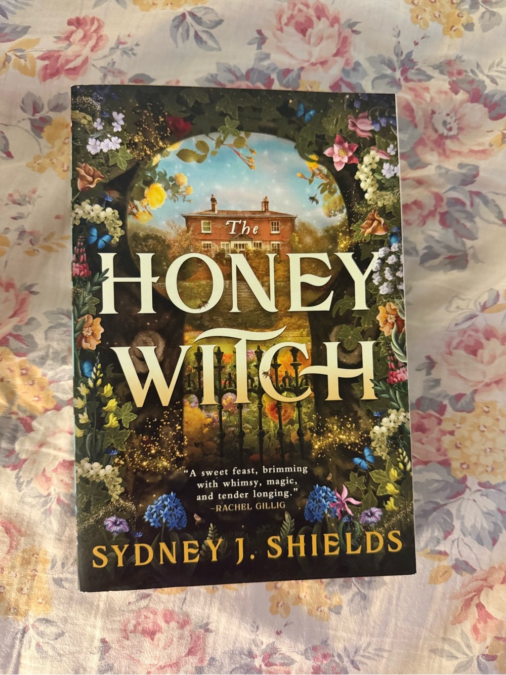 The Honey Witch by Sydney J. Shields — Floral Illustrated Paperback